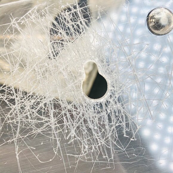 50s Celebrity NY Acrylic Tissue Box Cover Vanity or Wall Mount Hollywood Regency - Picture 14 of 15